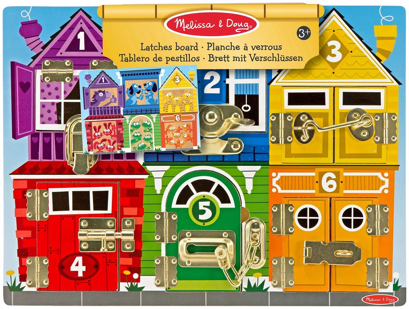 Запирающаяся доска для игрового набора Melissa & Doug