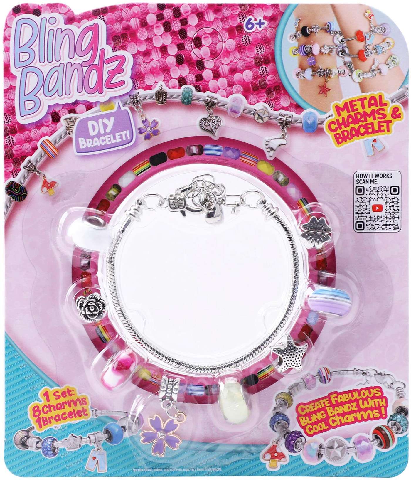 Браслет Bling Bandz своими руками, ассортимент