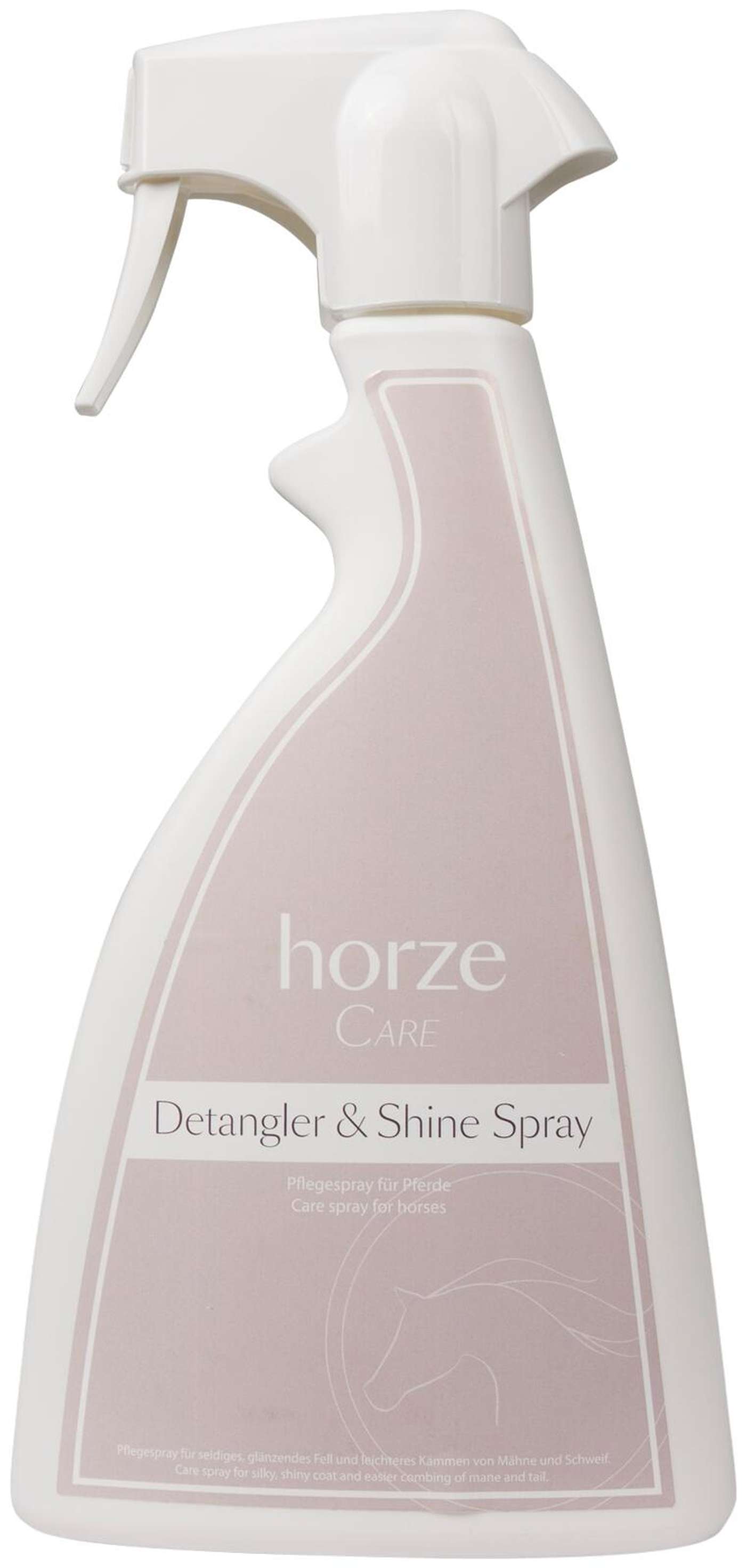 Осветляющий и полирующий спрей Horze Detangler & Shine, 500 мл