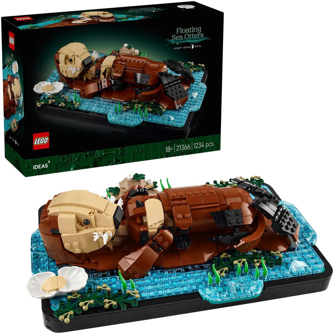 LEGO® Ideas (21366) Плавающие морские выдры