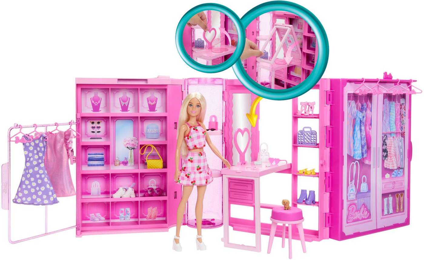 Барби Fashion Fun гардероб мечты и кукла