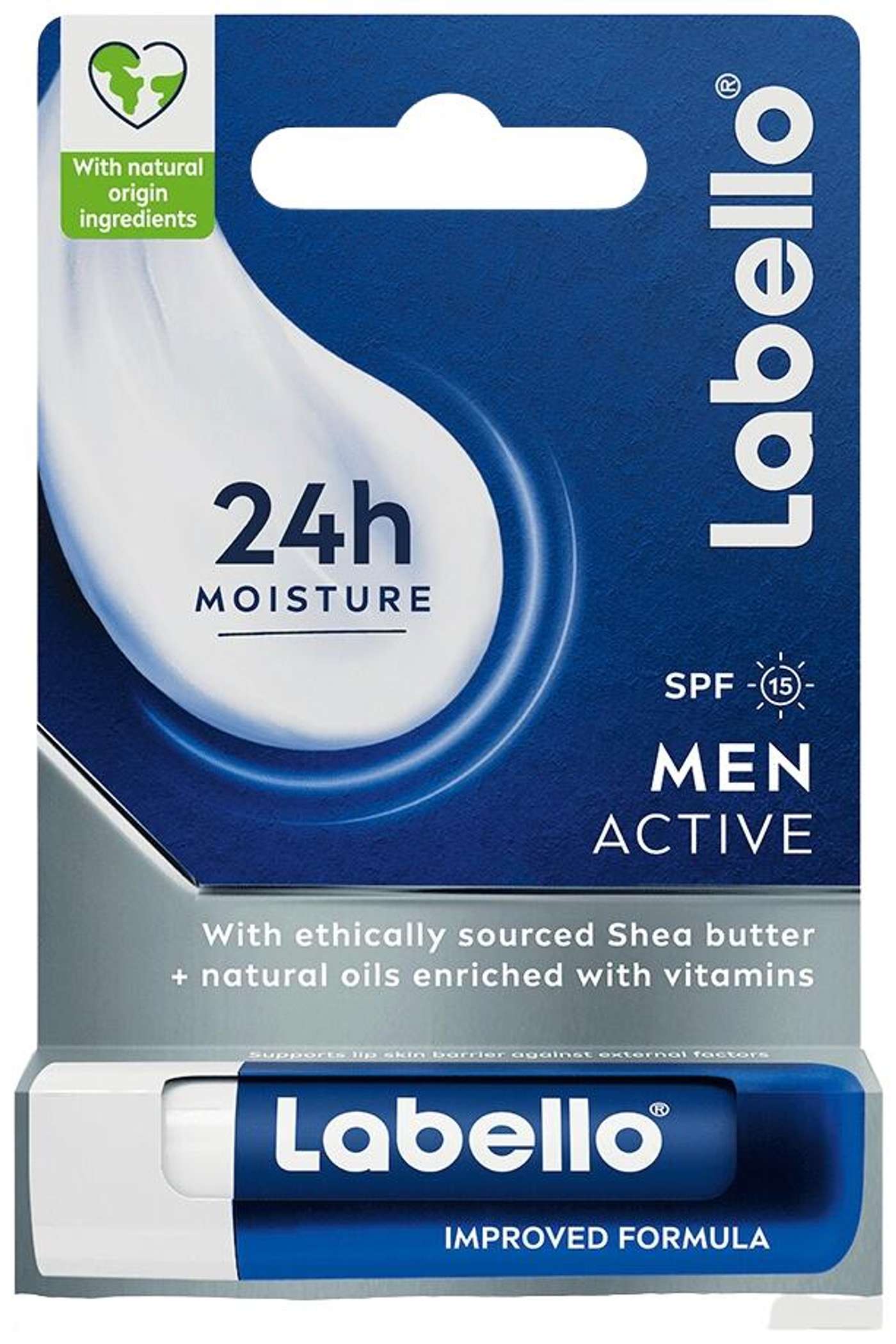 Labello 4, 8 г Крем для губ Active For Men SK15
