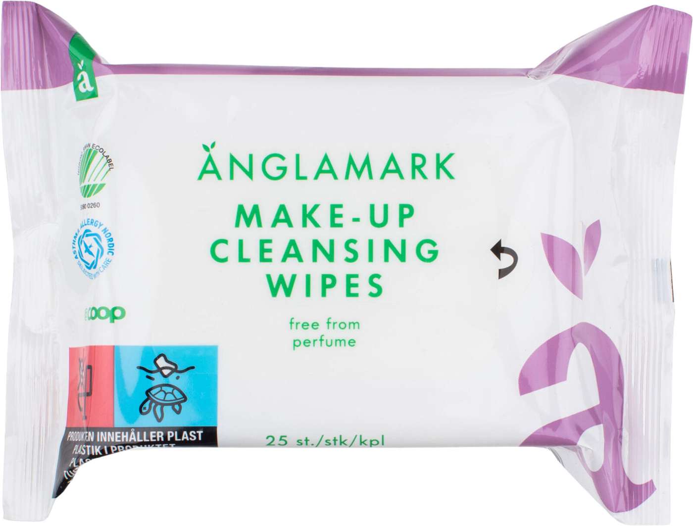 Салфетки для снятия макияжа Änglamark 25 шт.