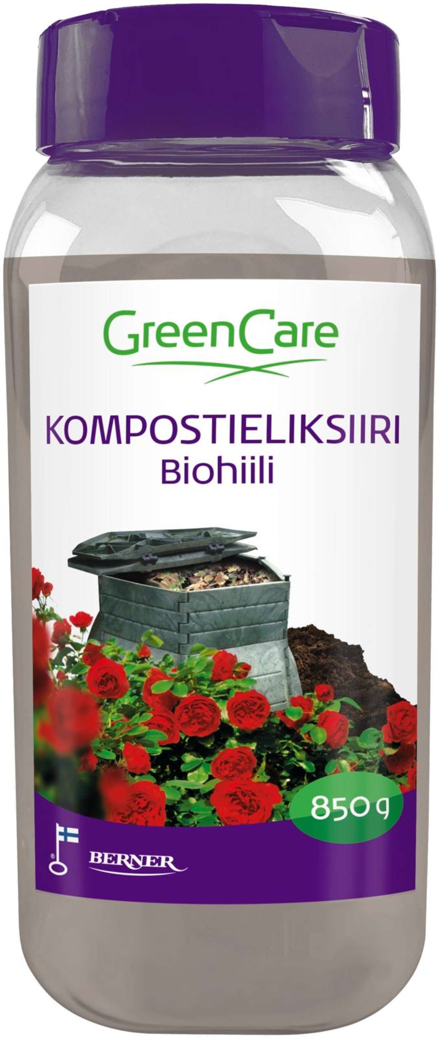 GreenCare компостный эликсир биоуголь 850 г