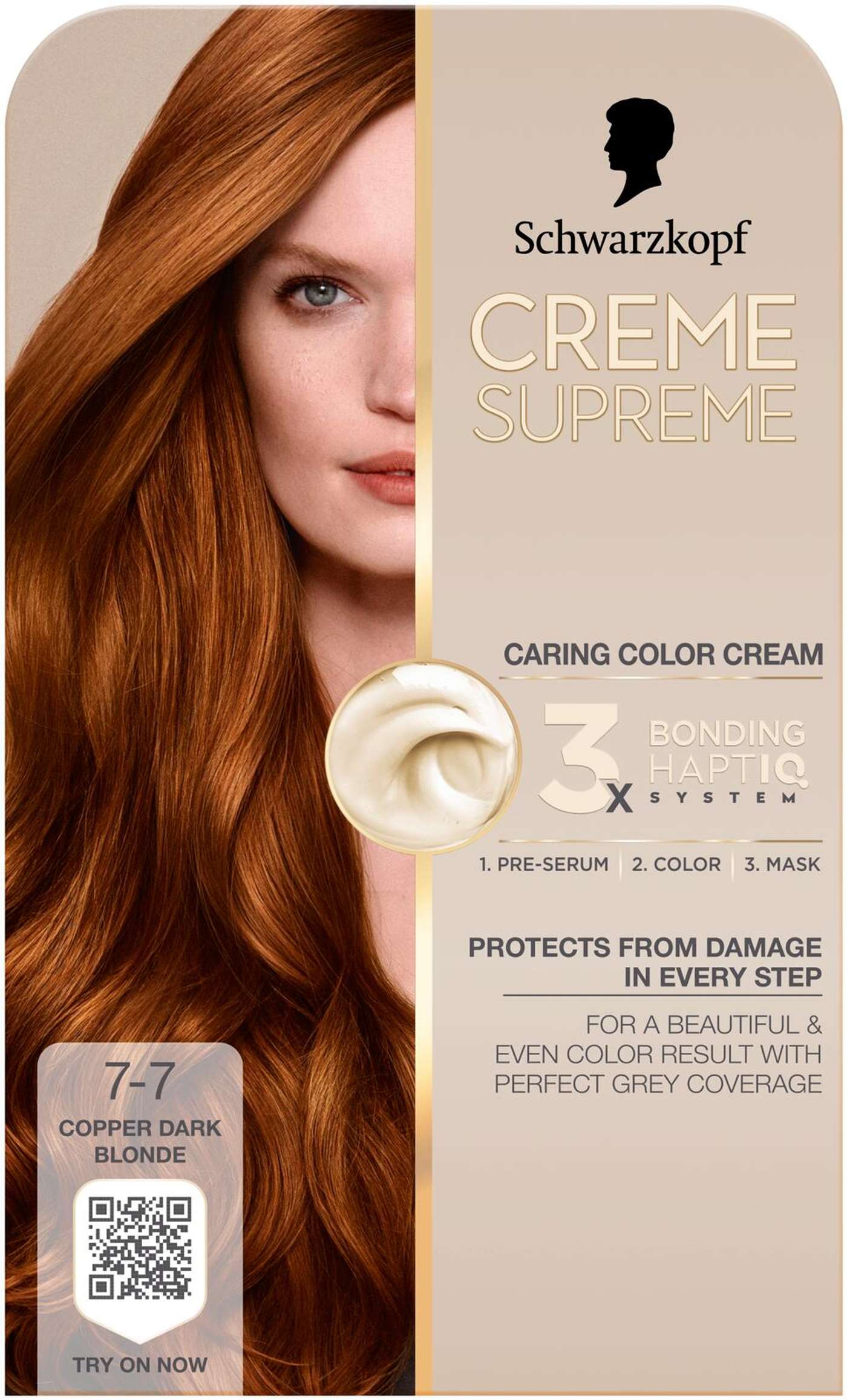 Creme Supreme 7-7 Медный Темно-русый