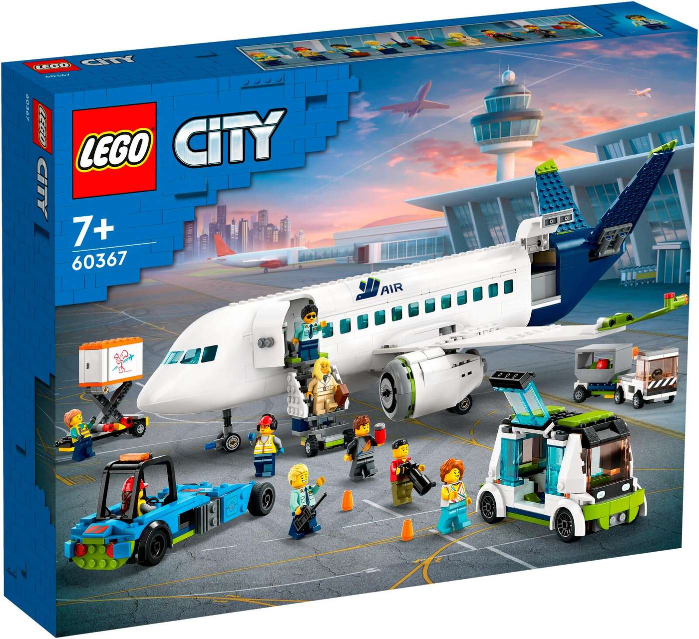 LEGO City Exploration 60367 Пассажирский самолет