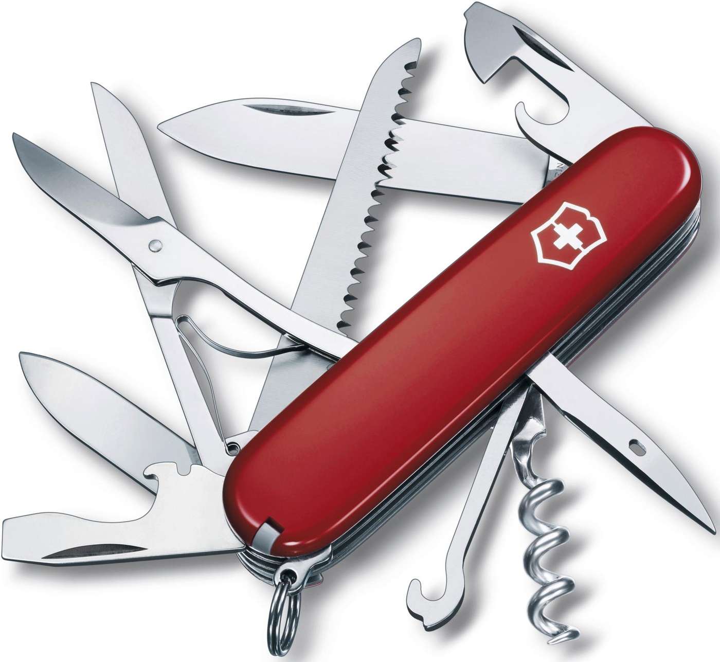 Карманный инструмент Victorinox Huntsman. (цвет КРАСНЫЙ)