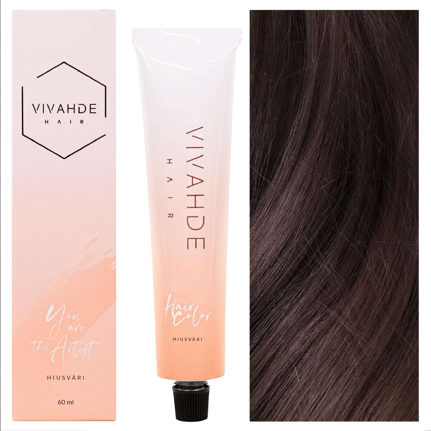 Vivahde Hair 7 N Нейтральная краска для волос 60 мл
