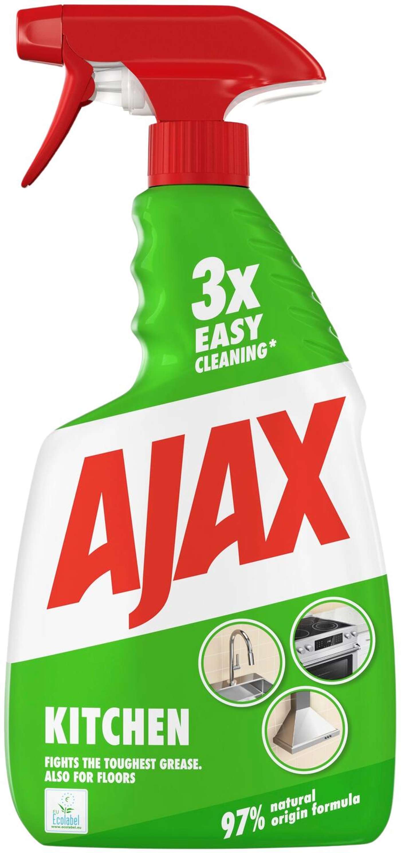 Ajax Спрей для чистки кухни 750 мл