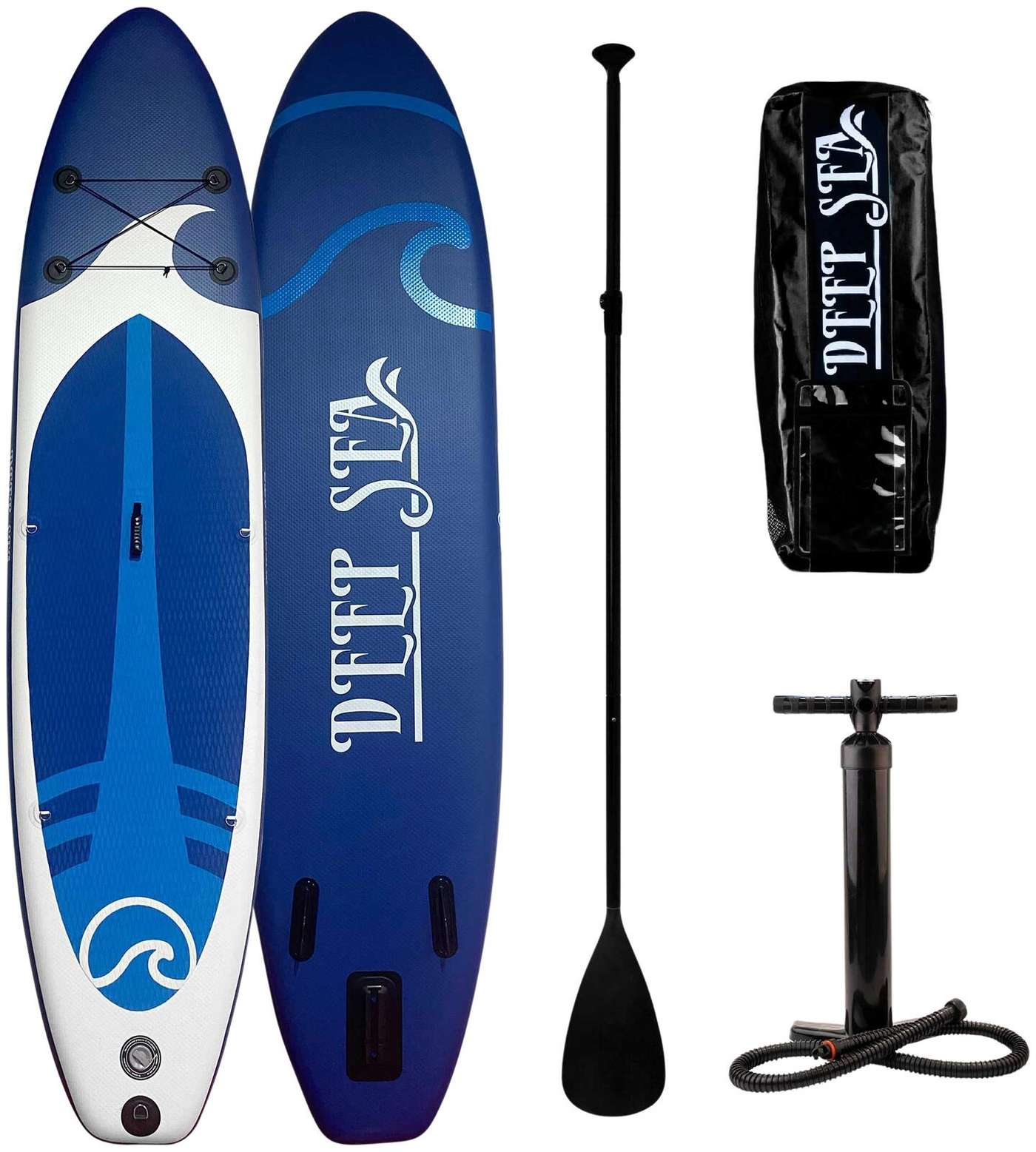 Набор досок Deep Sea SUP XXL 330см, синий и белый (цвет Синий / Белый)