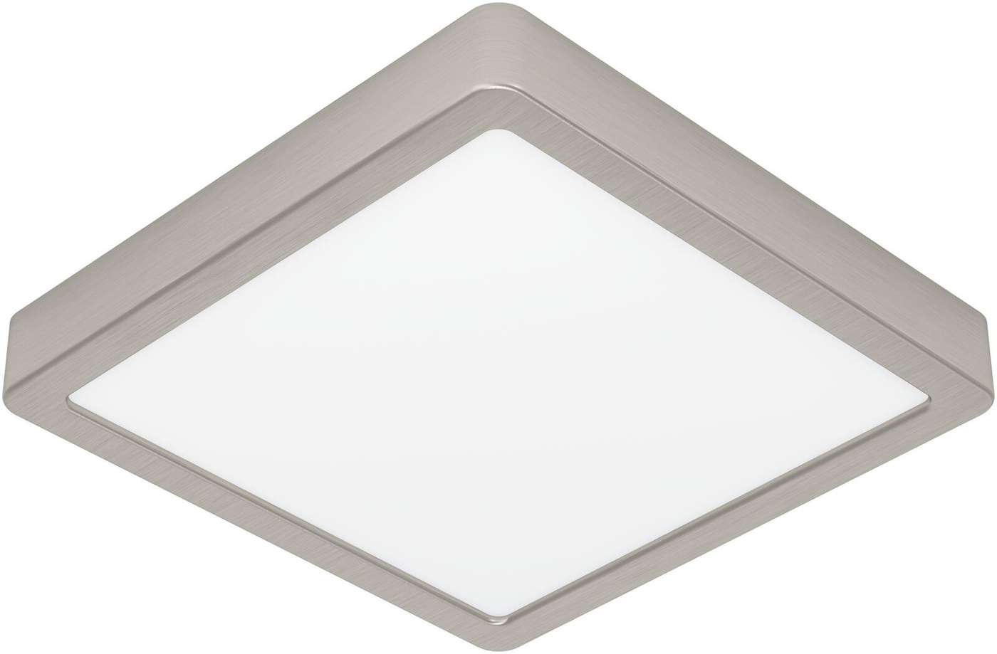 Потолочный светильник EGLO Fueva 6 LED 10. 5W CCT 22x22 см никель (цвет Никель)