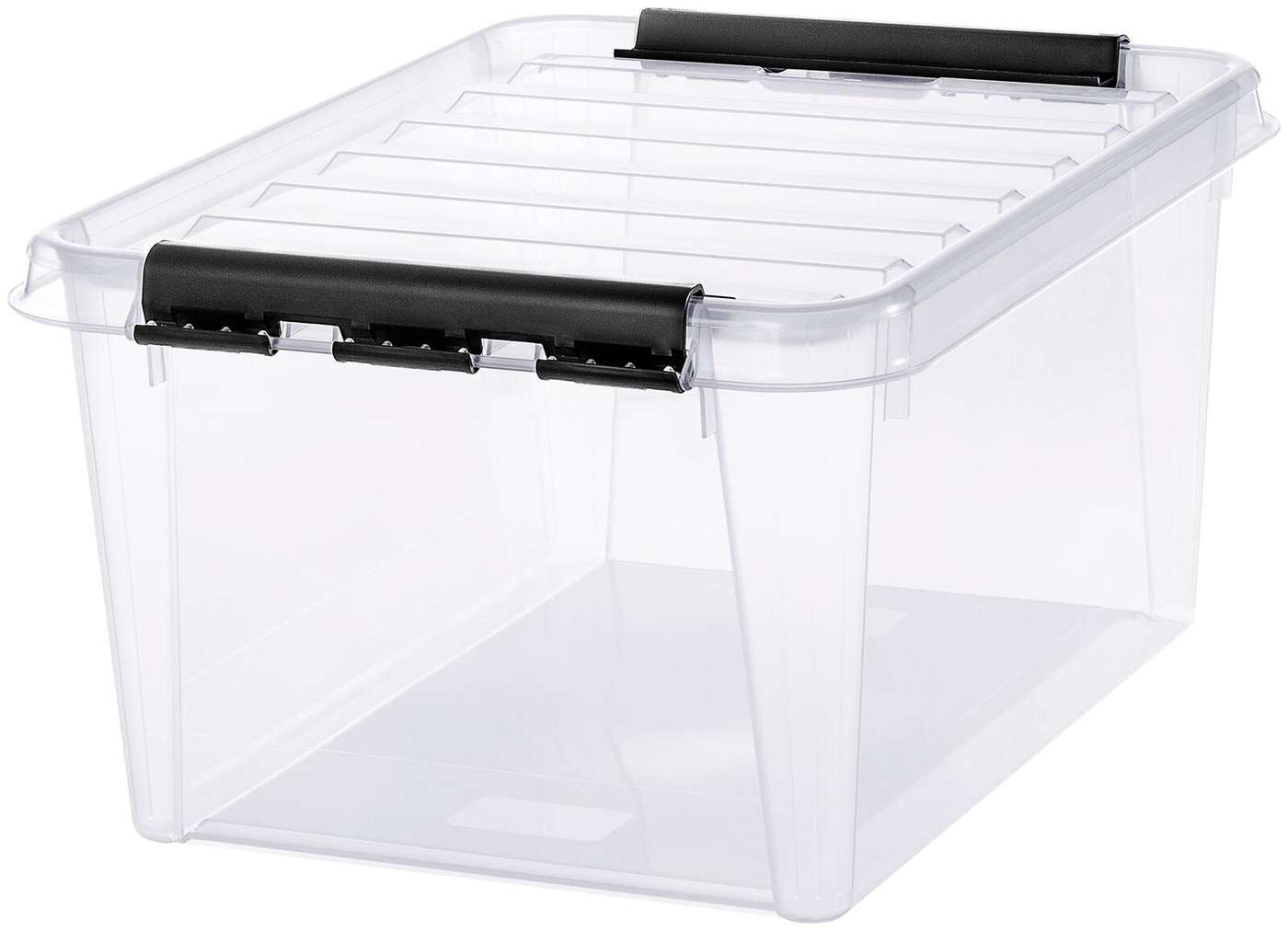 Ящик для хранения SmartStore Classic с крышкой 31 л, прозрачный (цвет Прозрачный)