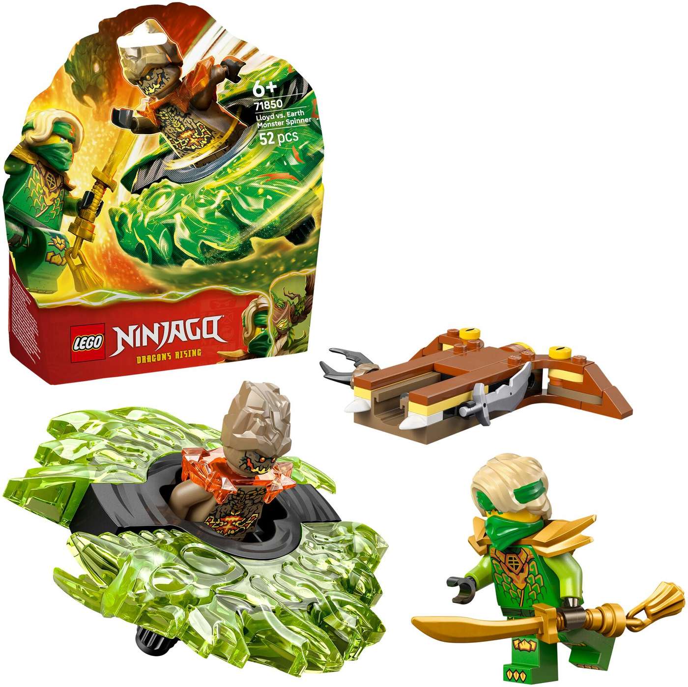 LEGO® Ninjago 71850 Спиннер «Ллойд против земляного монстра»
