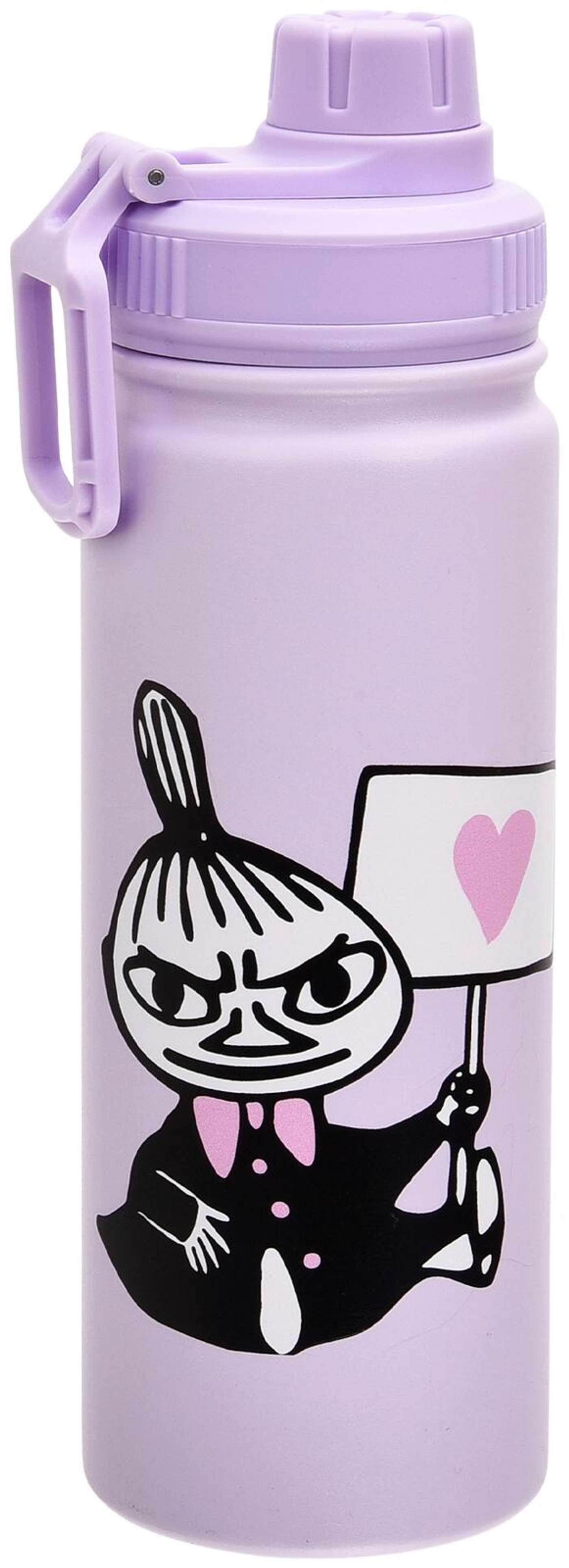 Термос Moomin By Nordicbuddies Little Sells Love (цвет Сирень)