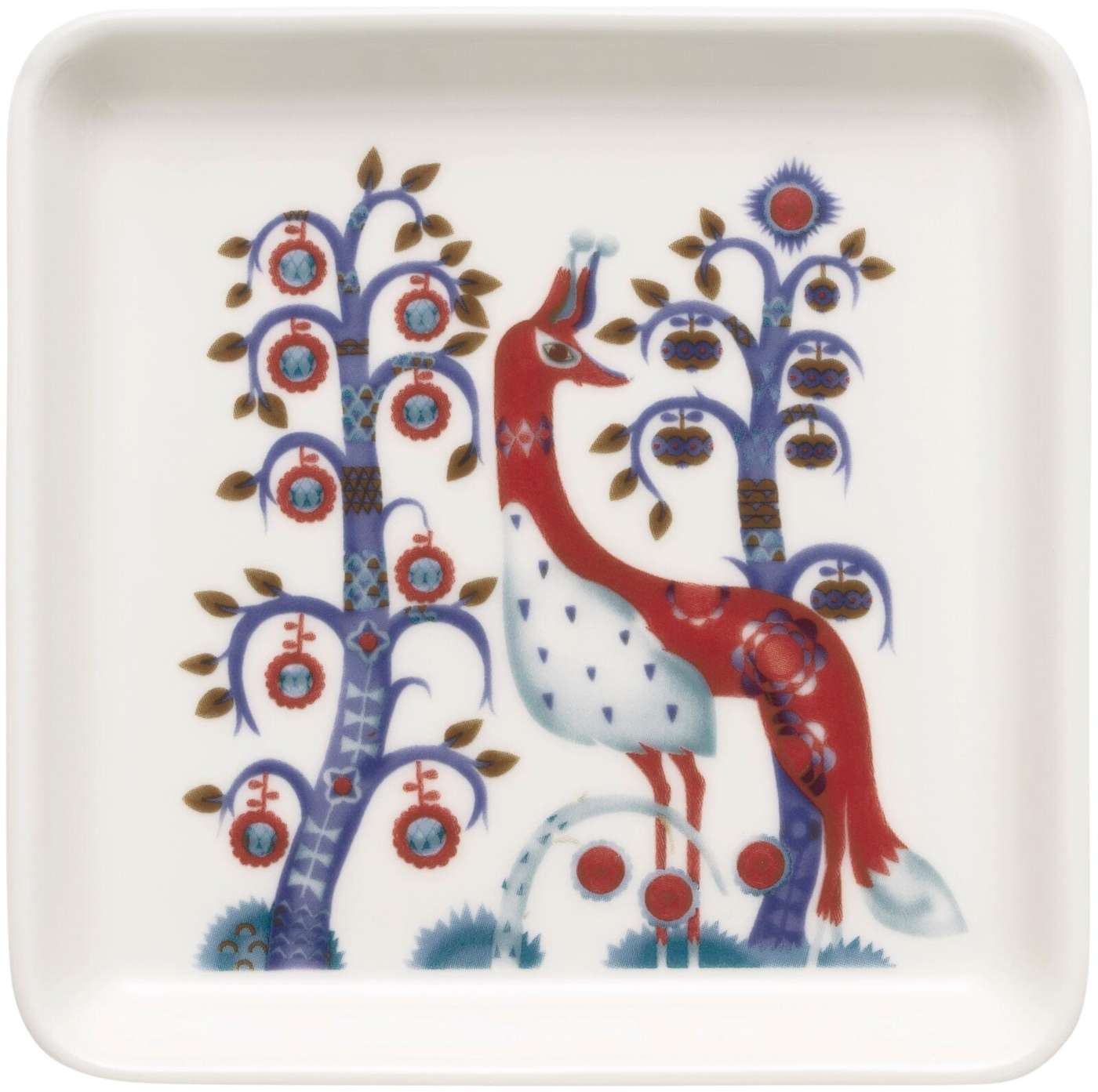 Iittala Taika Тарелка квадратная 12х12см белая (цвет белый)