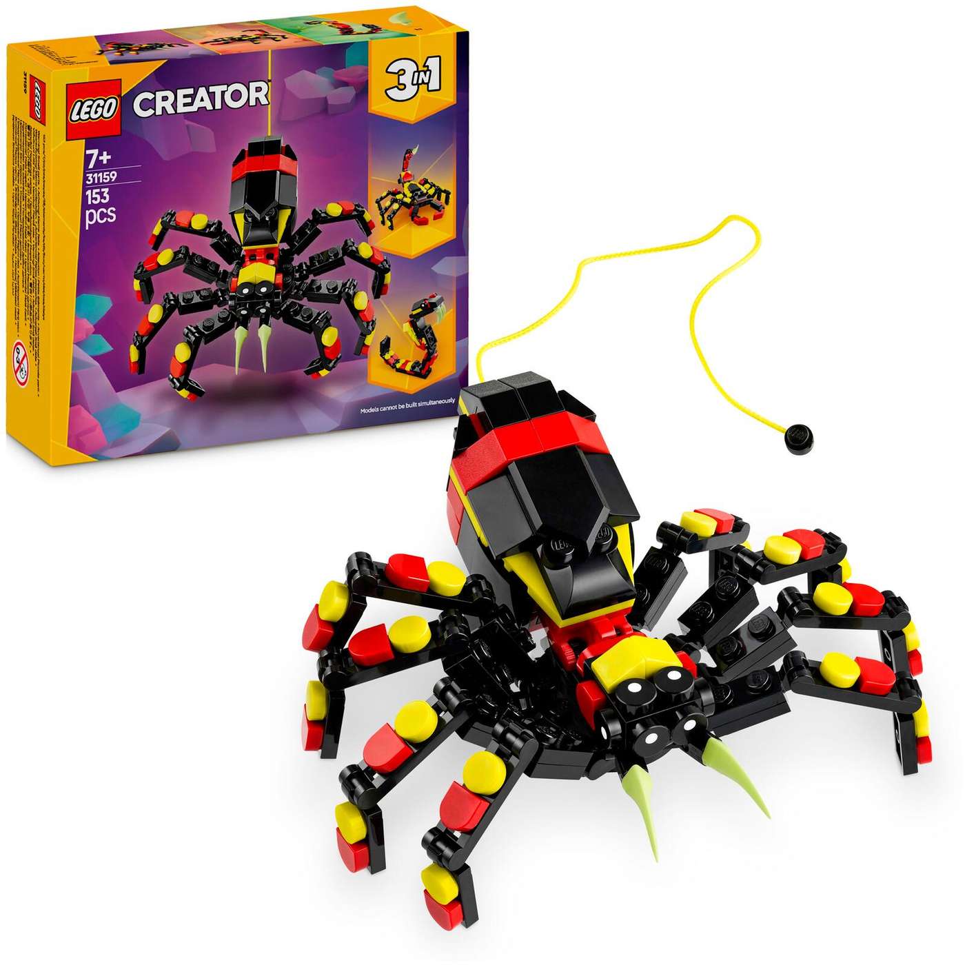 LEGO® Creator 31159 Дикое животное: удивительный паук