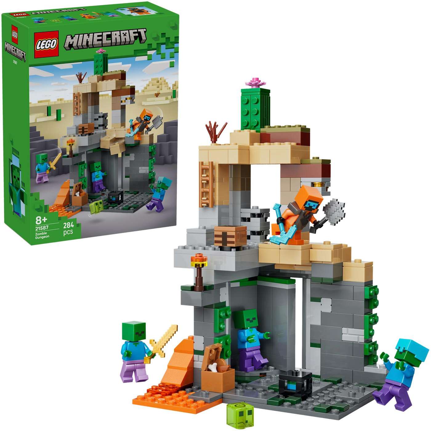 LEGO® Minecraft 21587 Подземелье зомби