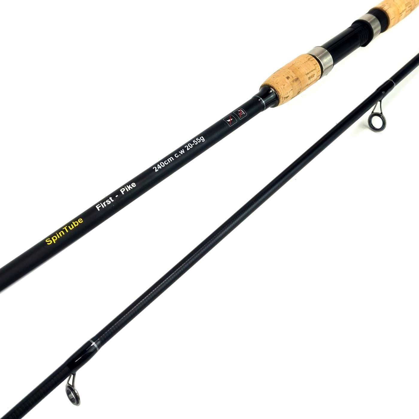 Открытое катушковое удилище Spintube First Pike 240см 20г-55г