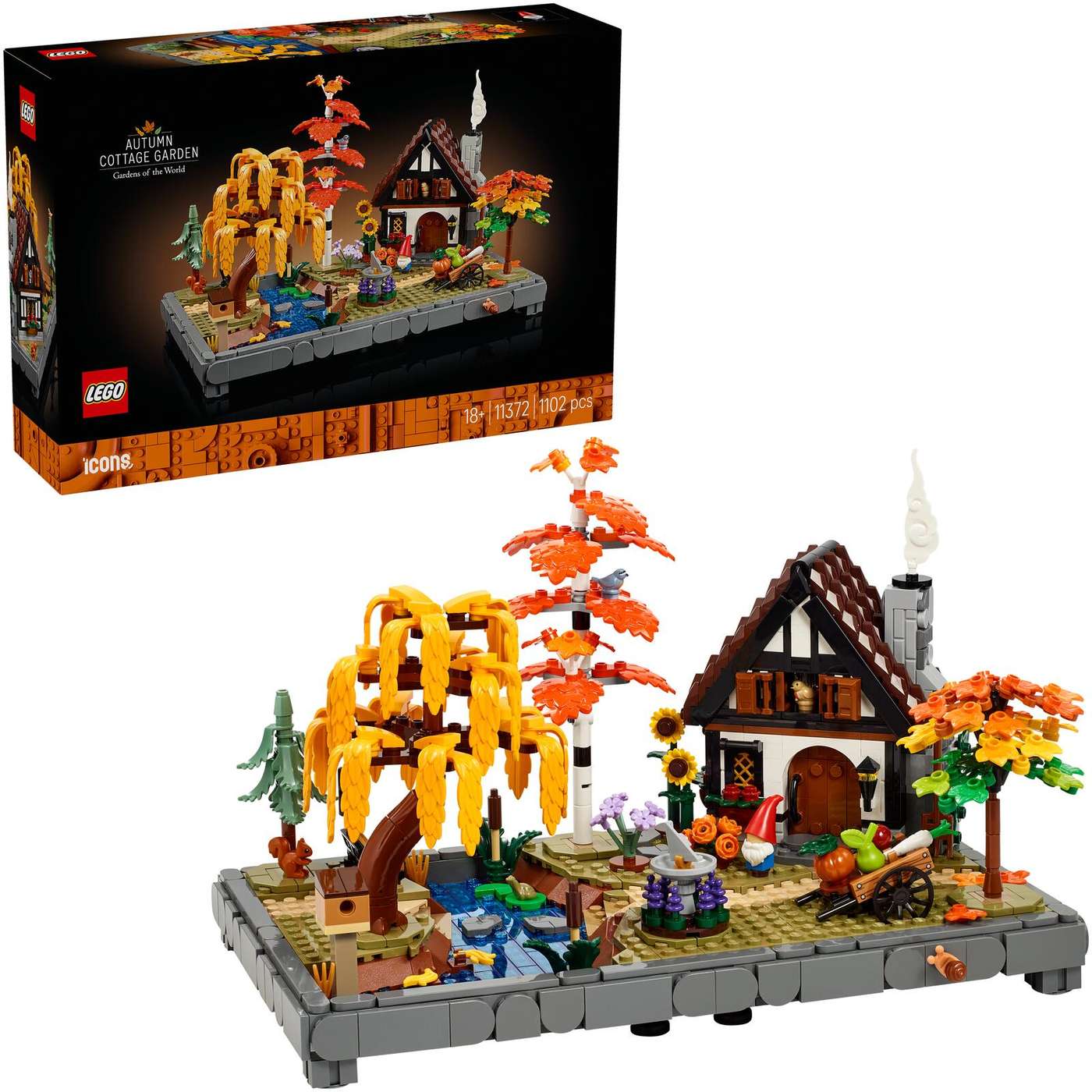LEGO® Icons 11372 Осенний дачный сад