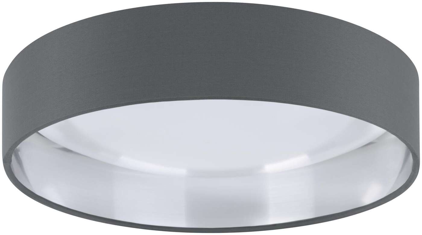 Потолочный светильник Palomaro 2 3x3, 6W LED 3000K 960lm IP20 антрацит / серебристый