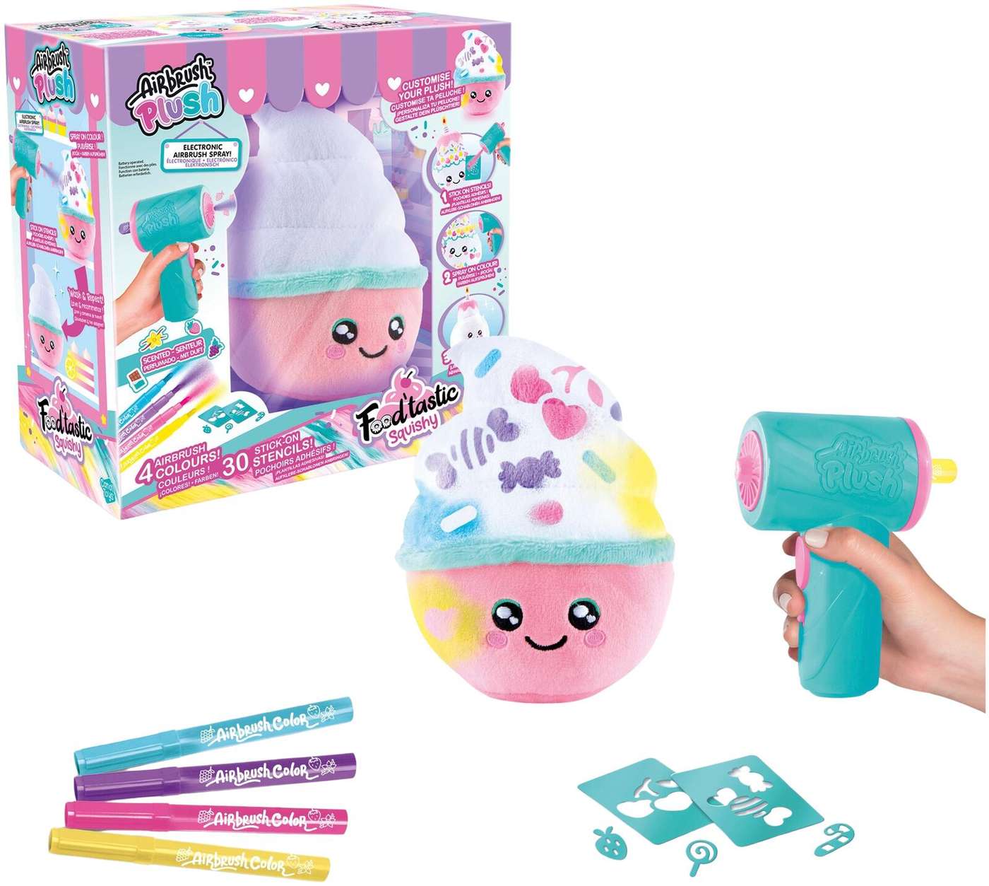 Аэрограф плюшевый Food'tastic Squish Plush