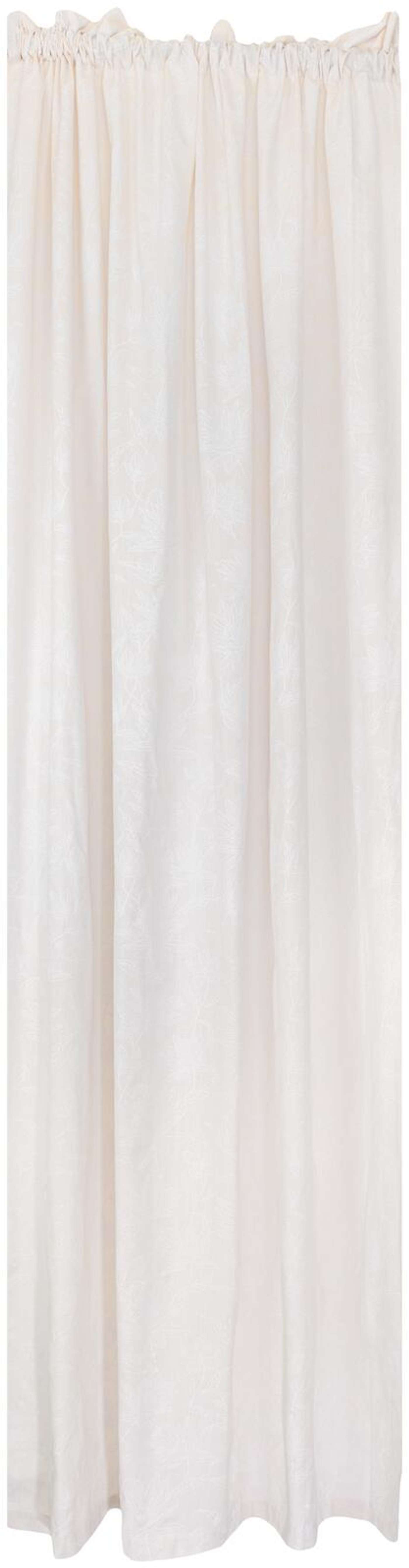 Боковая штора Khadi 140x250см белая (цвет белый / белый)
