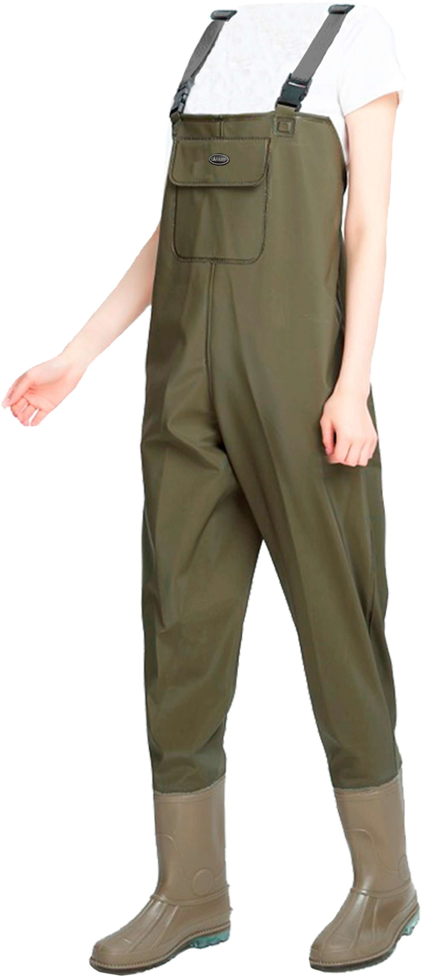 Вейдерсы Safari Wadestar XXL / 46-47 (цвет Зеленый)