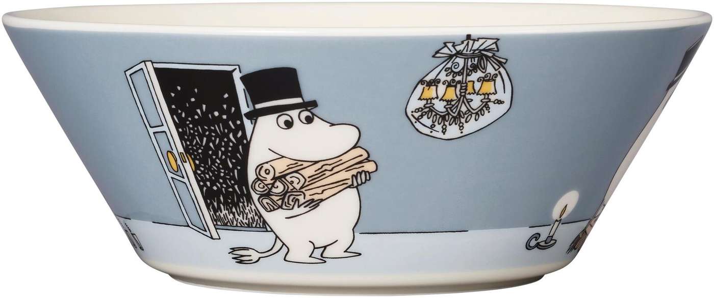 Moomin Arabia Муми-миска Moomin Pappa 15см серая (цвет серый)