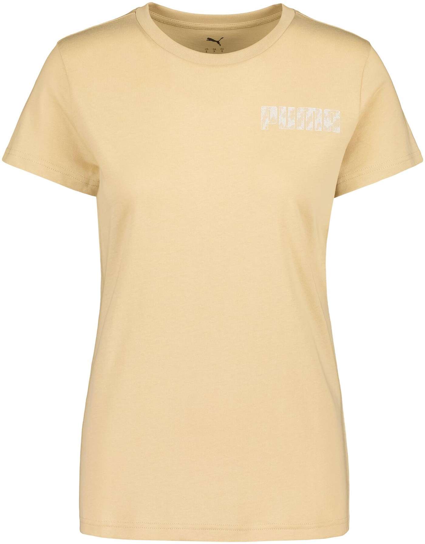 Puma женская футболка Puma Small Logo 694974 83 (размер С, цвет Жареный миндаль)