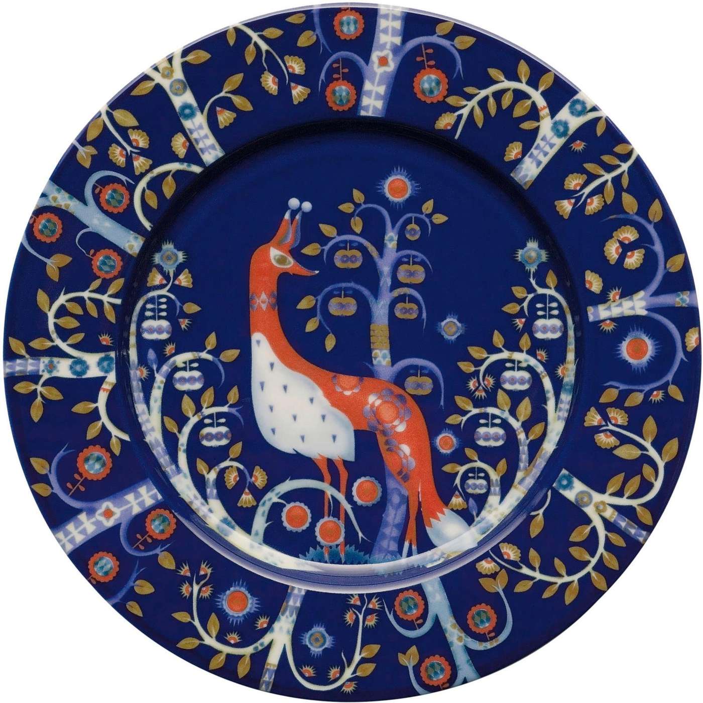 Iittala Низкая тарелка Taika 22см синяя (цвет Синий)