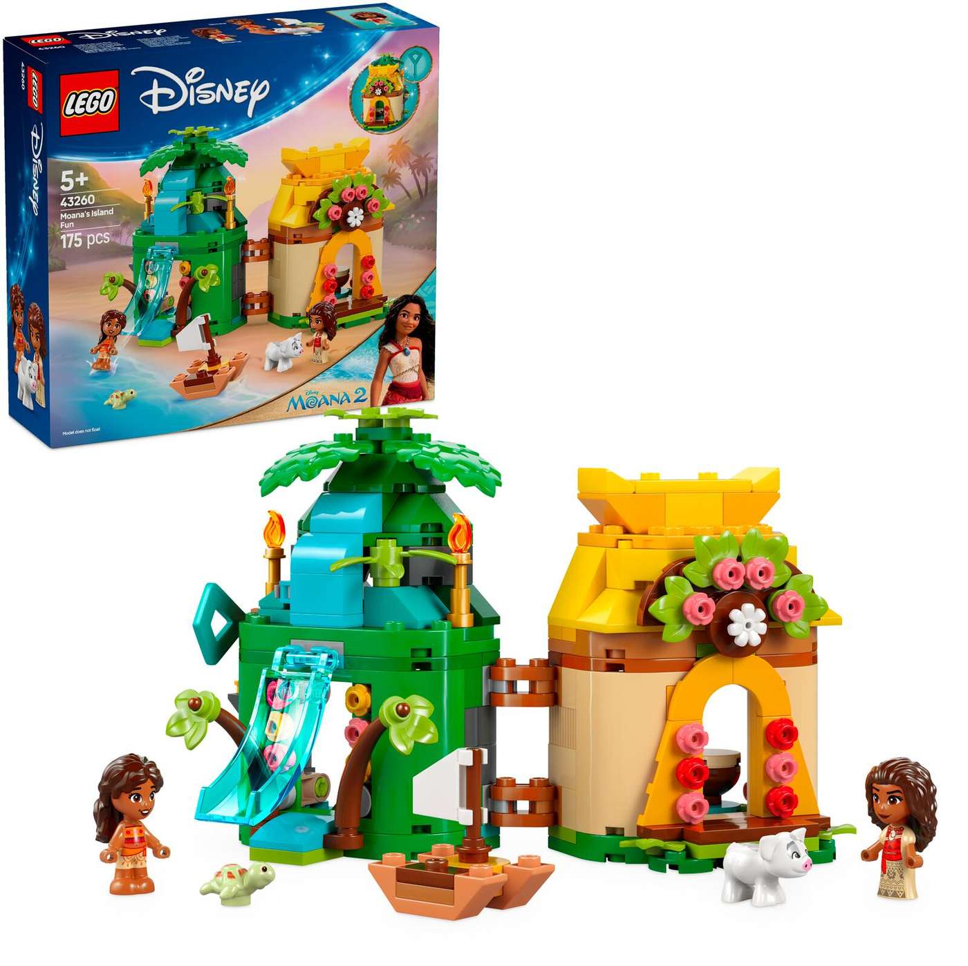 LEGO® Disney Princess 43260 Веселые деревья на острове Вайаны