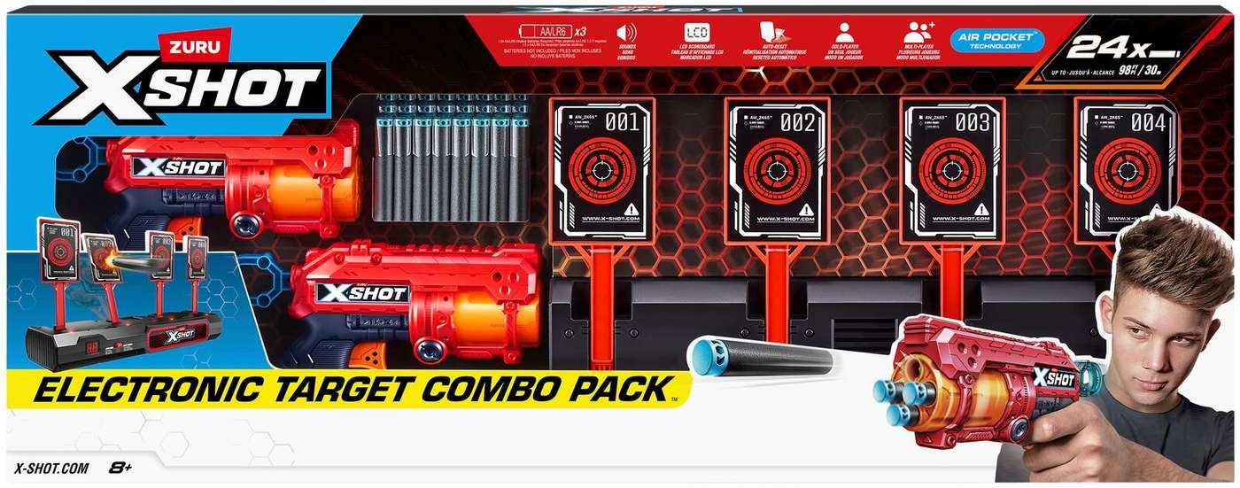 Игрушечный пистолет X-Shot Excel-S1 Target&Fury