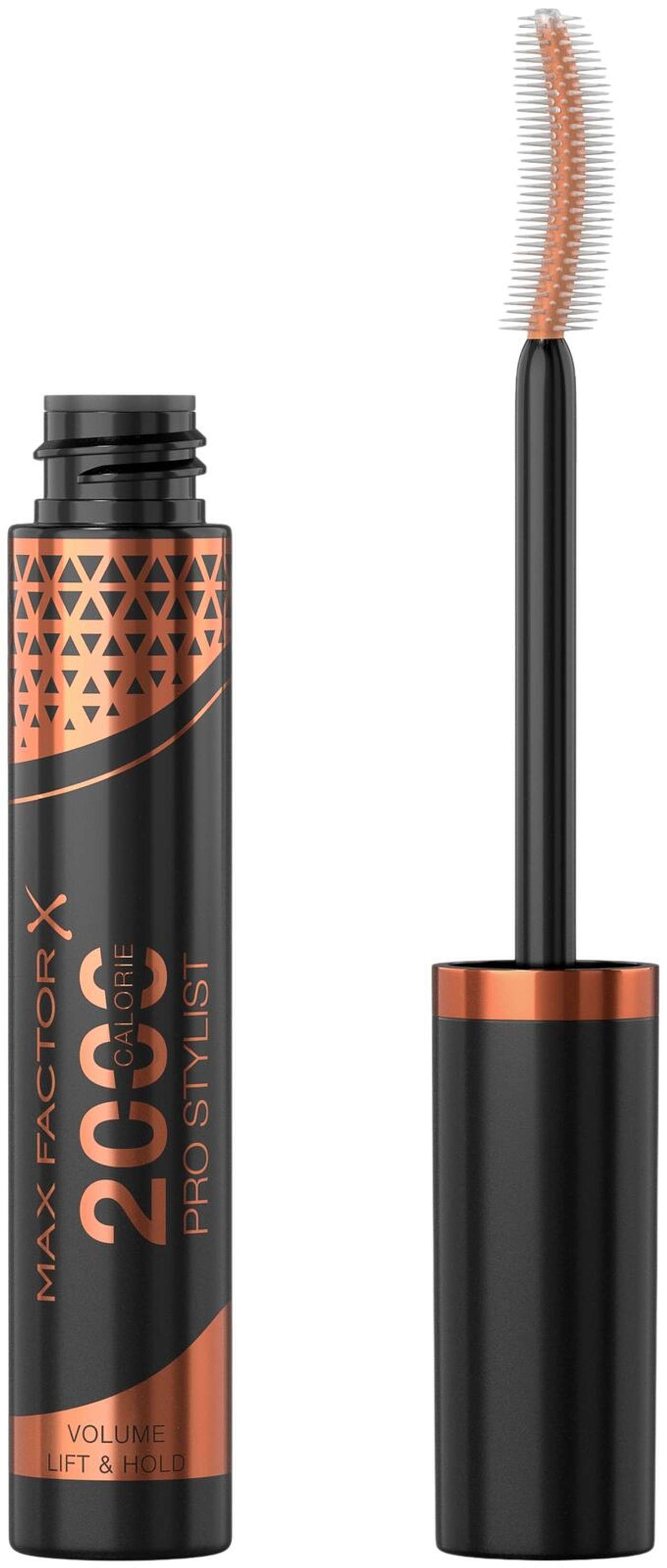 Max Factor 2000 Calorie Pro Stylist Mascara 9 мл Черный, тушь для ресниц (цвет Черный)