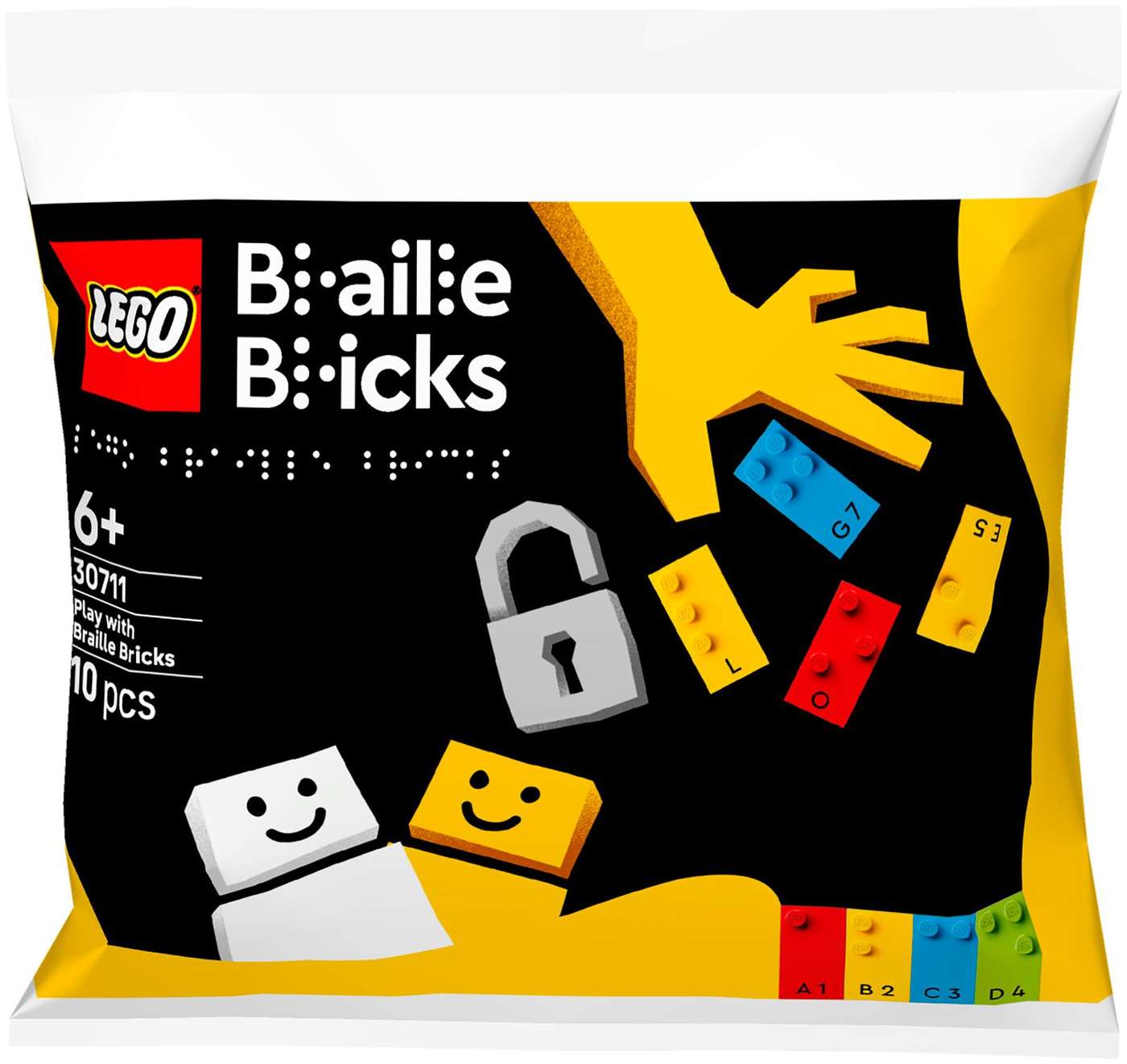 LEGO® Recruitment Bags 30711 Игровые кубики Брайля