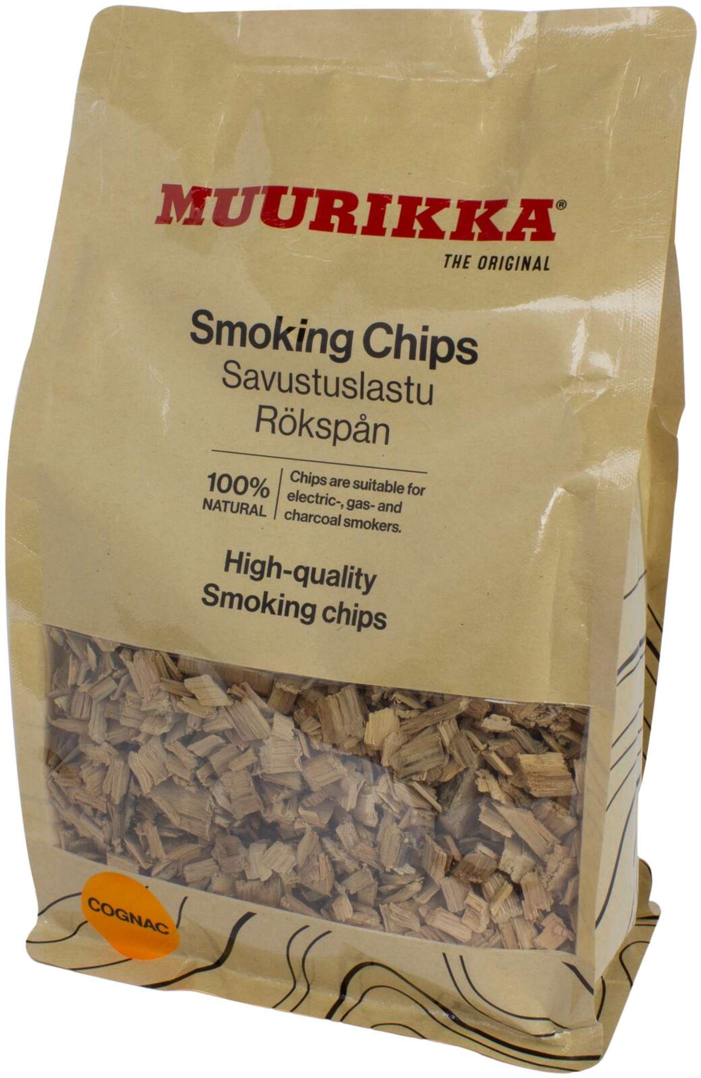 Чипсы Muurikka копченые с коньяком 500 г