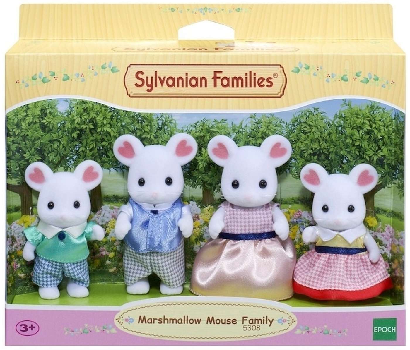 Sylvanian Families Семья зефирных мышей