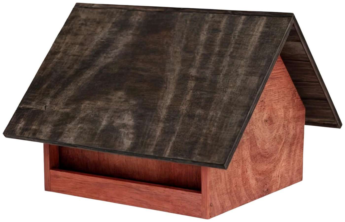 Доска для птиц большая 40x31x31см (цвет красный черный)