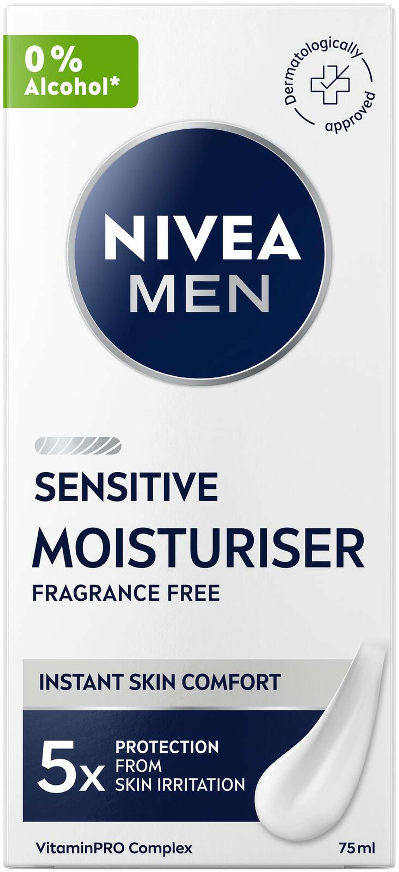 NIVEA MEN 75 мл Увлажняющий крем для чувствительной кожи