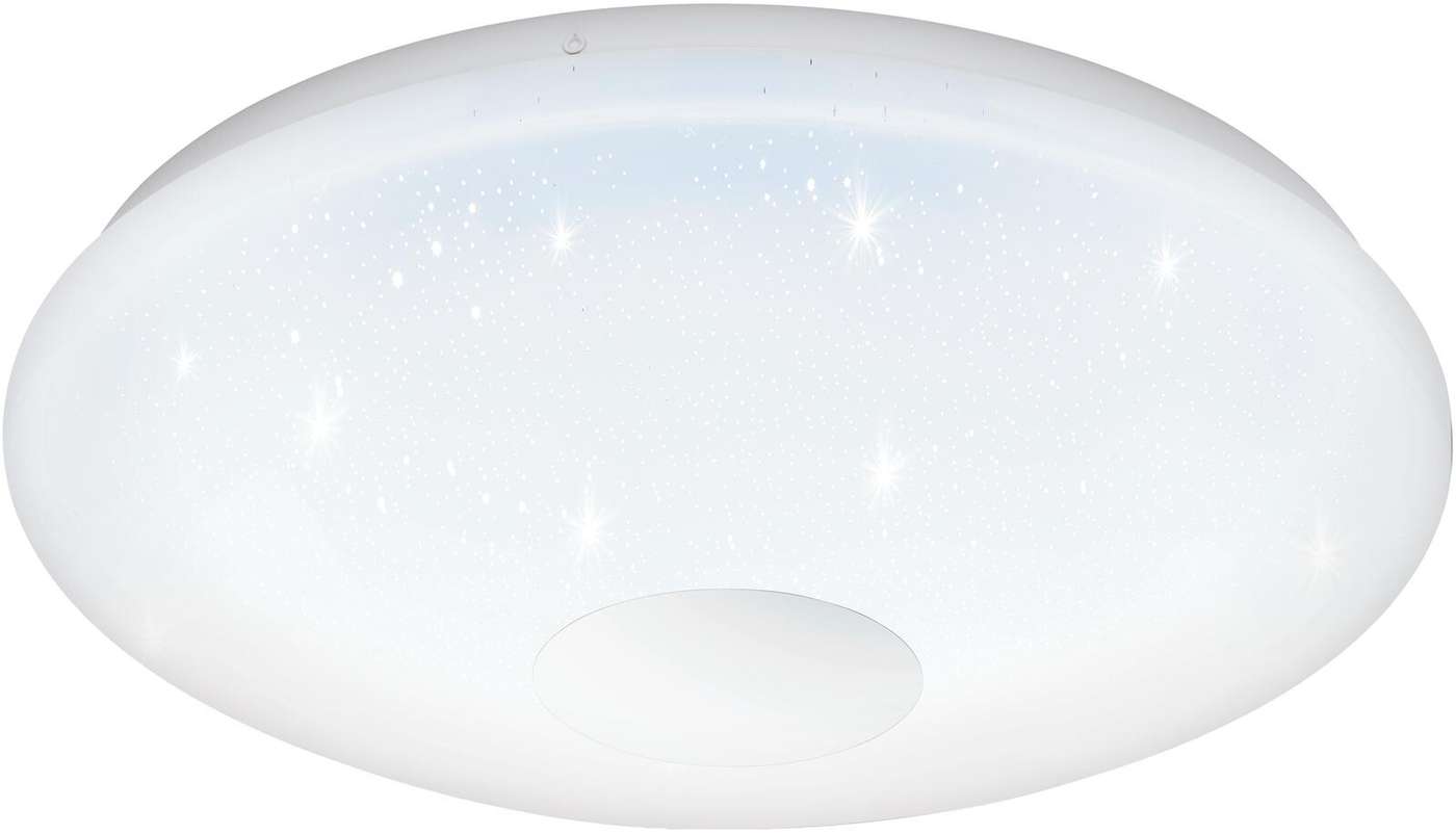 EGLO Потолочный светильник VOLTAGO 2 диаметр 38см 20. 5Вт LED 2700-6500К 2800лм с регулируемой яркостью IP20 белый с хрустальным эффектом