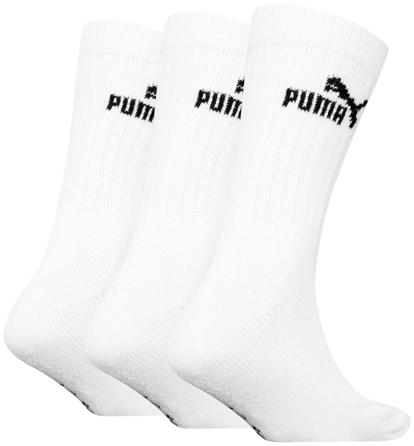Детские теннисные носки Puma, 3 пары (размер 27 / 30, цвет БЕЛЫЙ)