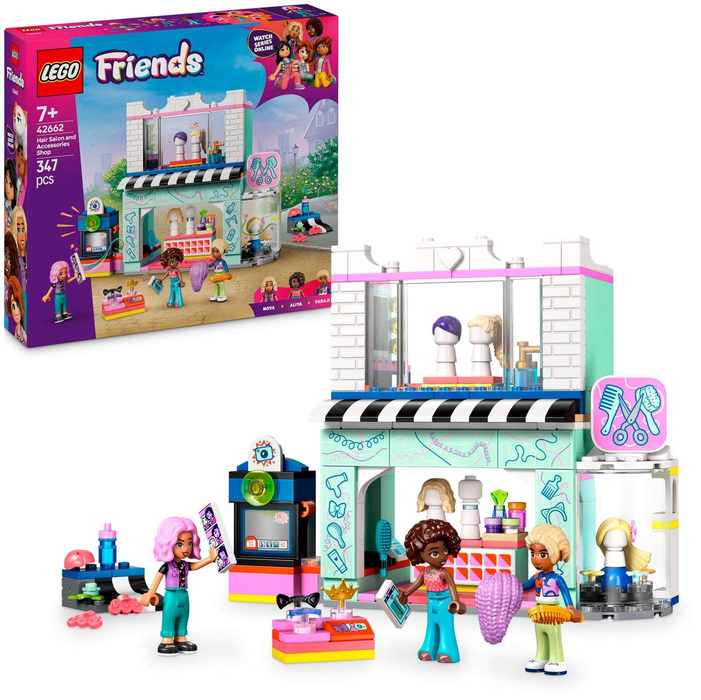 LEGO® Friends 42662 Парикмахерская и магазин аксессуаров