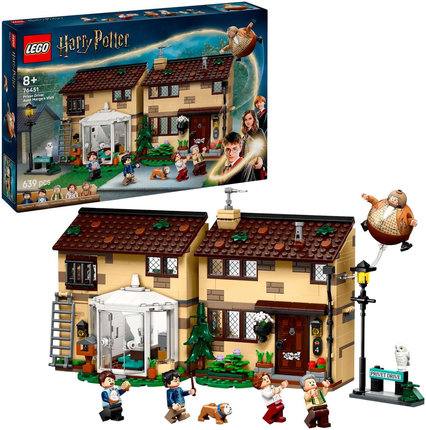 LEGO® Harry Potter TM 76451 Дорога спиртных напитков: визит тети Мардж