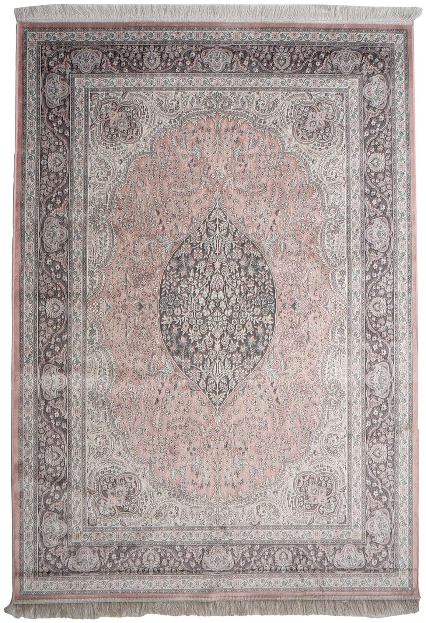 Идеальный дом Ковер из вискозы Royal Palace 80х150 см розовый (цвет роза)