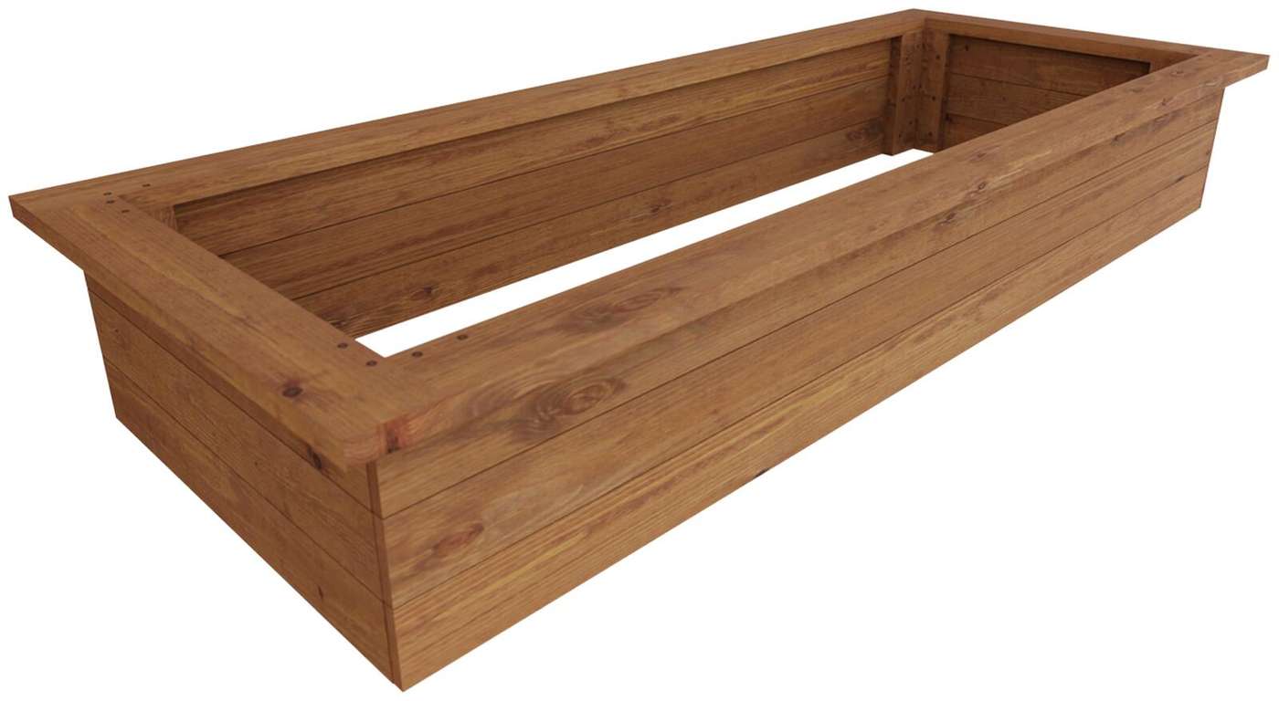 Клетка для разведения экологического здания коричневая 200 x 80 x 33 см (цвет коричневый)
