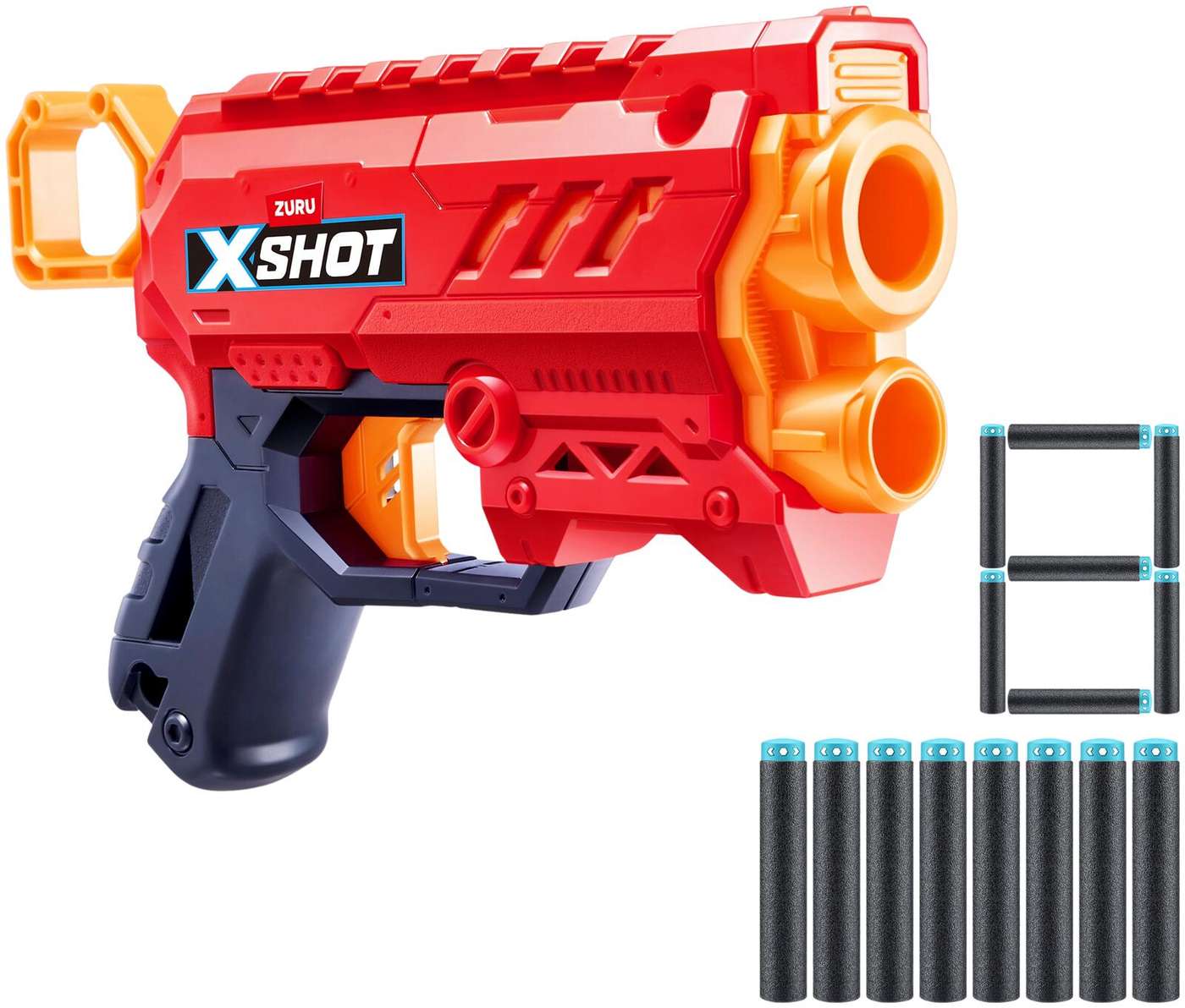 Игрушечный пистолет X-Shot Micro 2. 0 Цветная карта