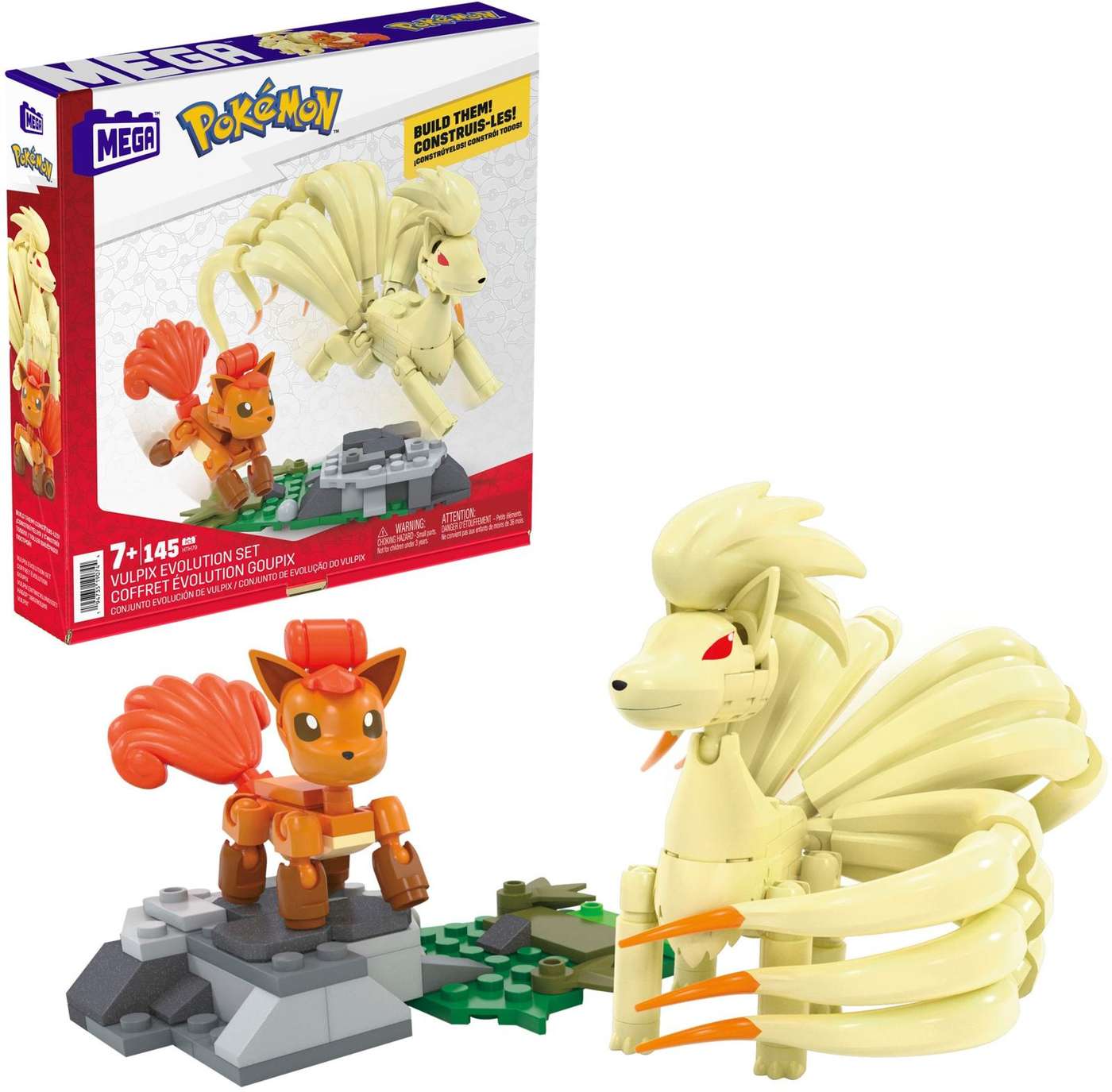 Набор конструкторов MEGA Pokémon Vulpix Evolution