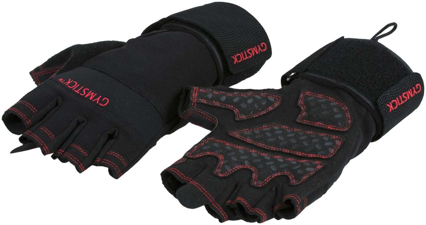 Тренировочные перчатки Gymstick (размер L / XL, цвет черный)