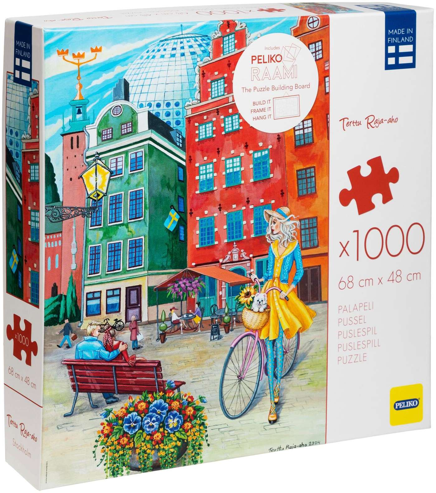 Пазл Peliko 1000 деталей Terttu Raja-aho Stockholm