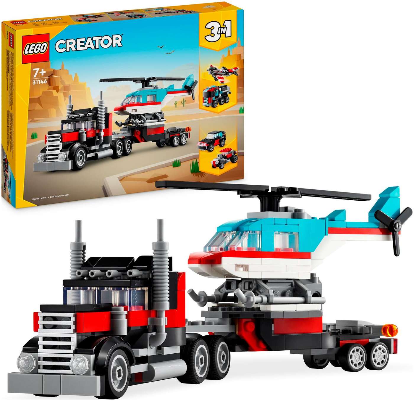 LEGO® Creator 31146 Пикап и вертолет