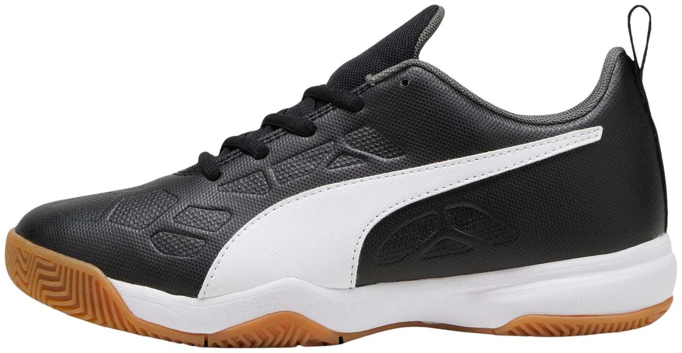 Детская обувь для домашних игр Puma Tenaz Jr. (размер 1, цвет Puma Black-Puma White-IronGate)